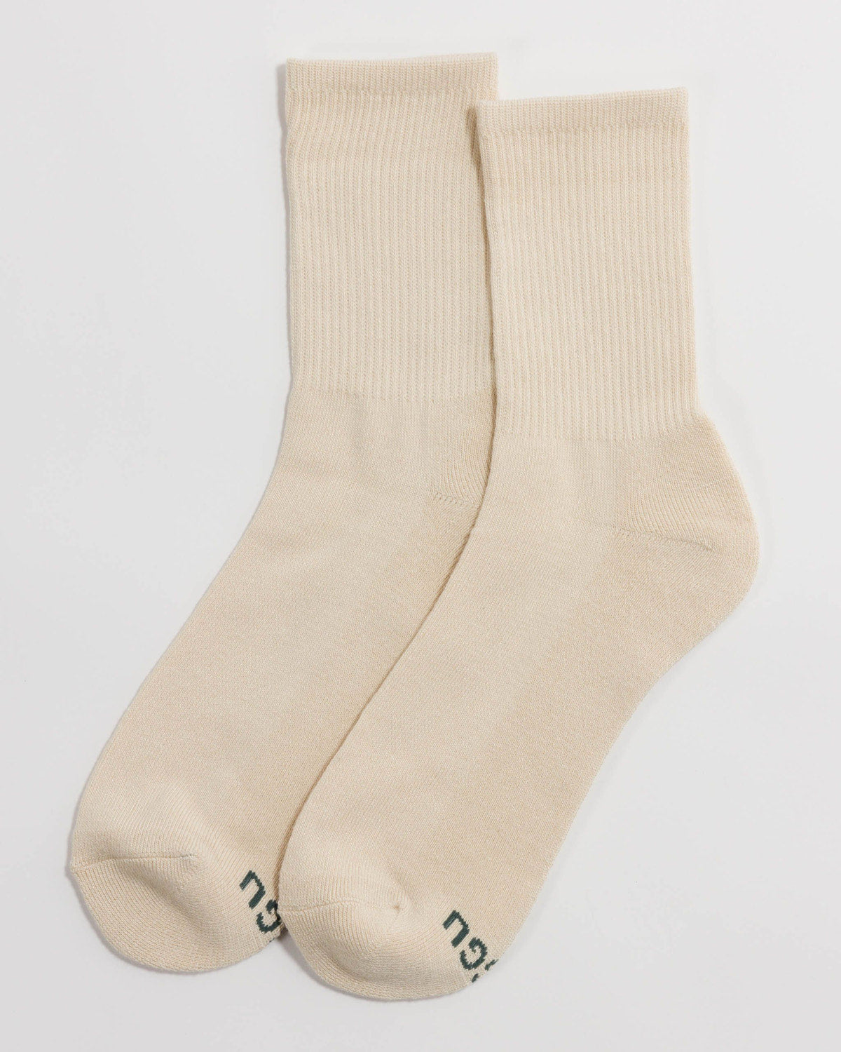 Ribbed Sock Ecru | Baggu Discount