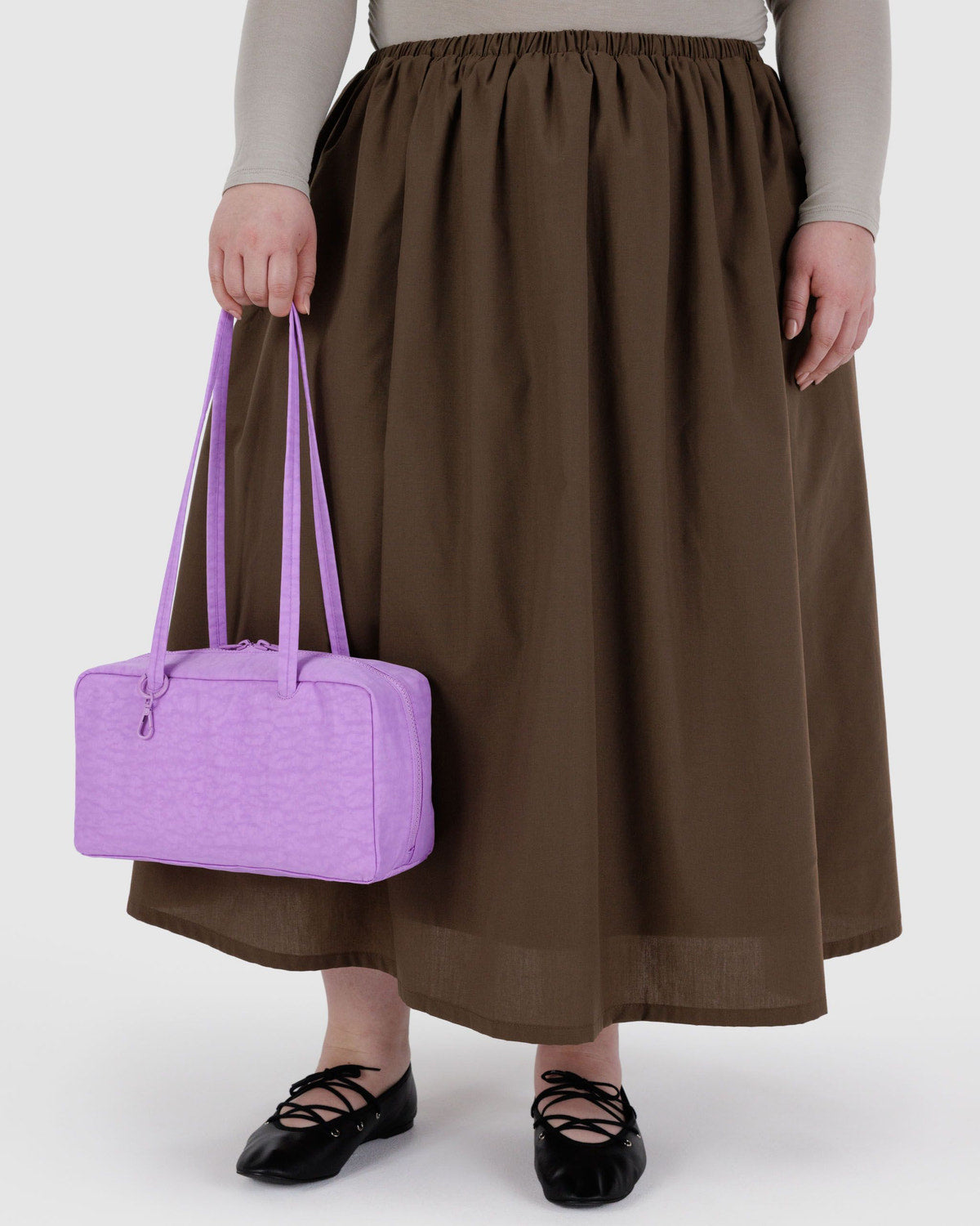 Nylon Bowler Bag Rose | Baggu Smart Buy