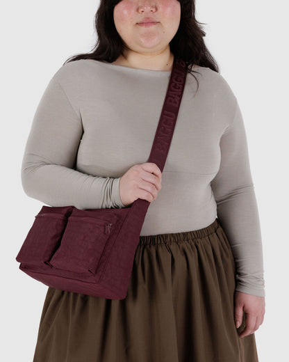 Medium Cargo Crossbody Mahogany | Baggu Sale