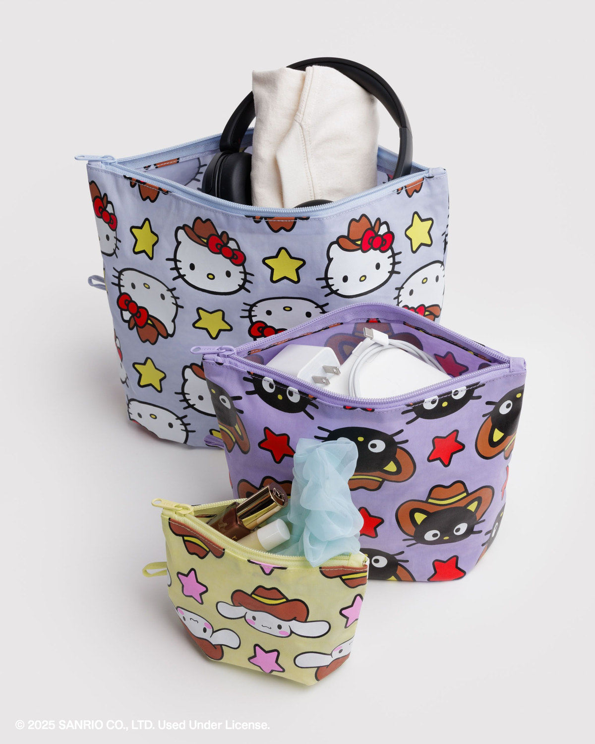 Go Pouch Set Hello Kitty & Friends Western | Baggu Value