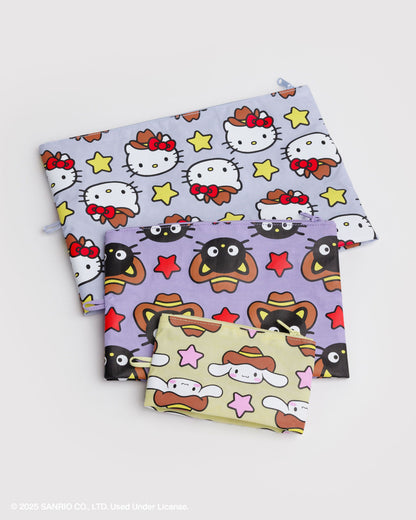 Go Pouch Set Hello Kitty & Friends Western | Baggu Value