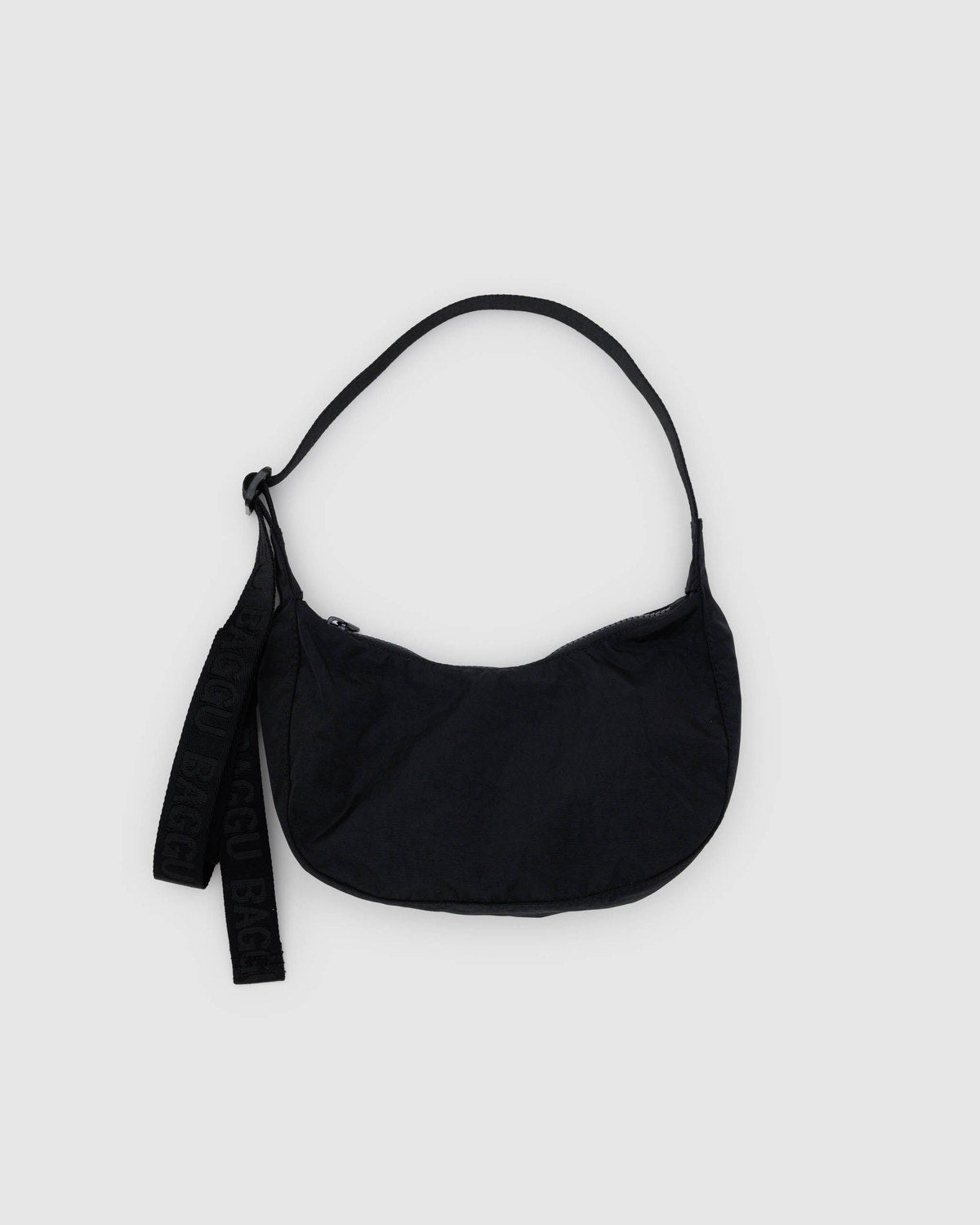 Small Nylon Crescent Bag Black | Baggu Latest