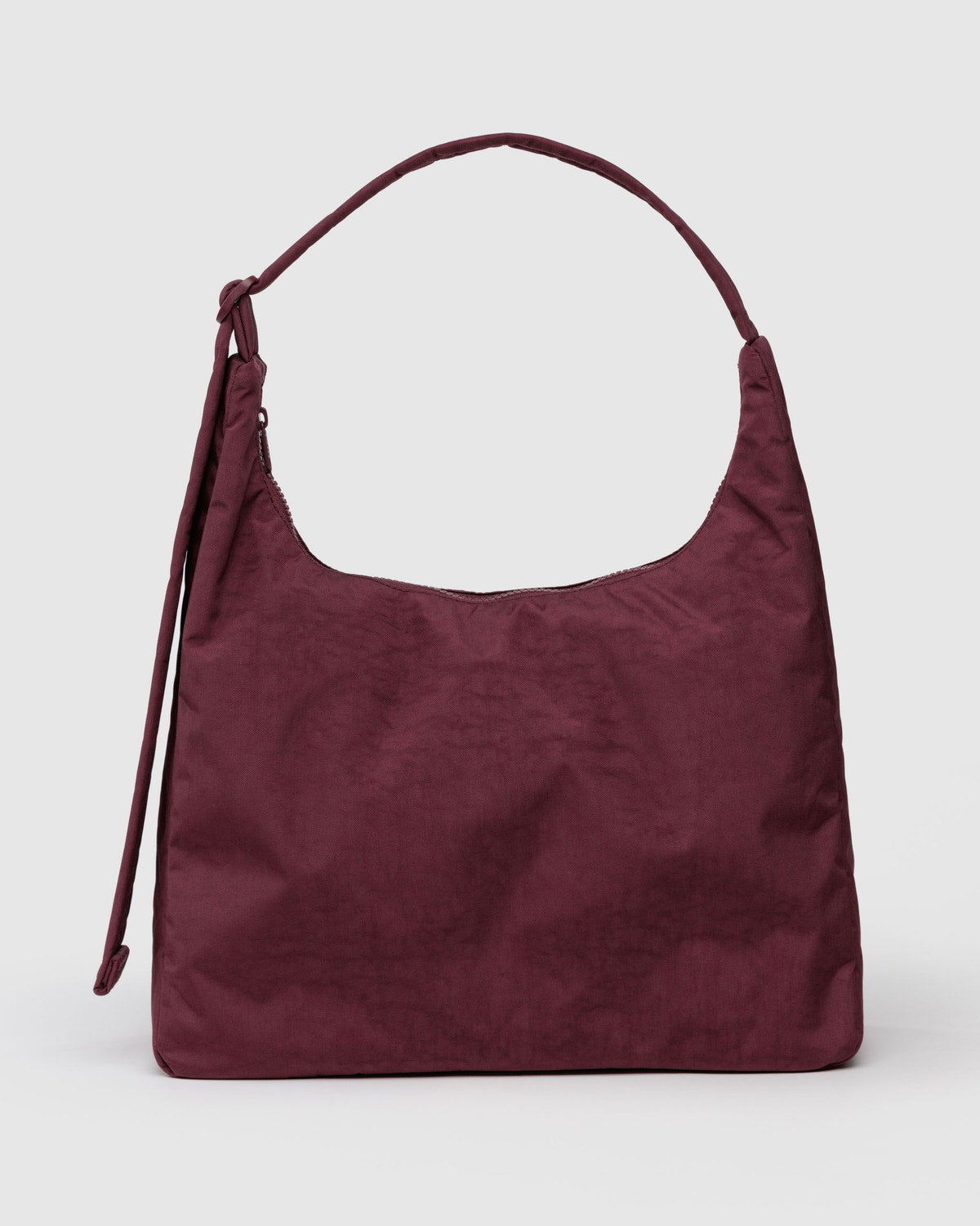 Nylon Shoulder Bag Mahogany | Baggu Trusted