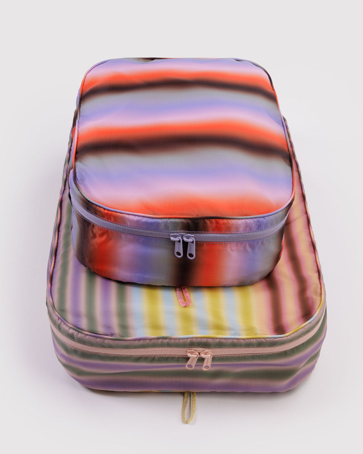 Large Packing Cube Set Gradient Stripes | Baggu Trusted