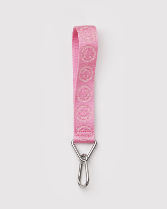 Logo Keychain Pink Happy | Baggu Sale
