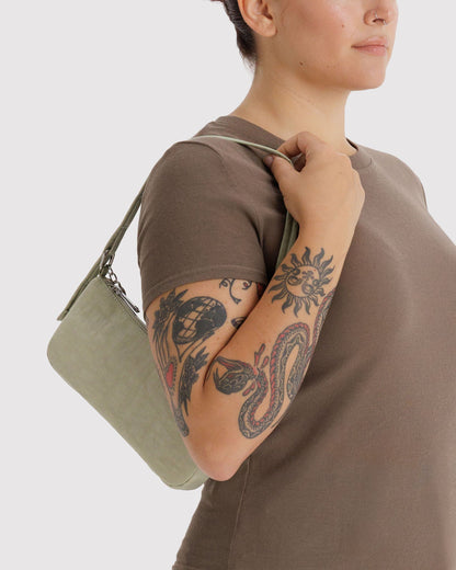 Nylon Pochette Celadon | Baggu Great Value