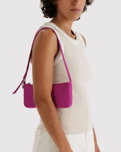 Nylon Pochette Deep Fuchsia | Baggu Everyday