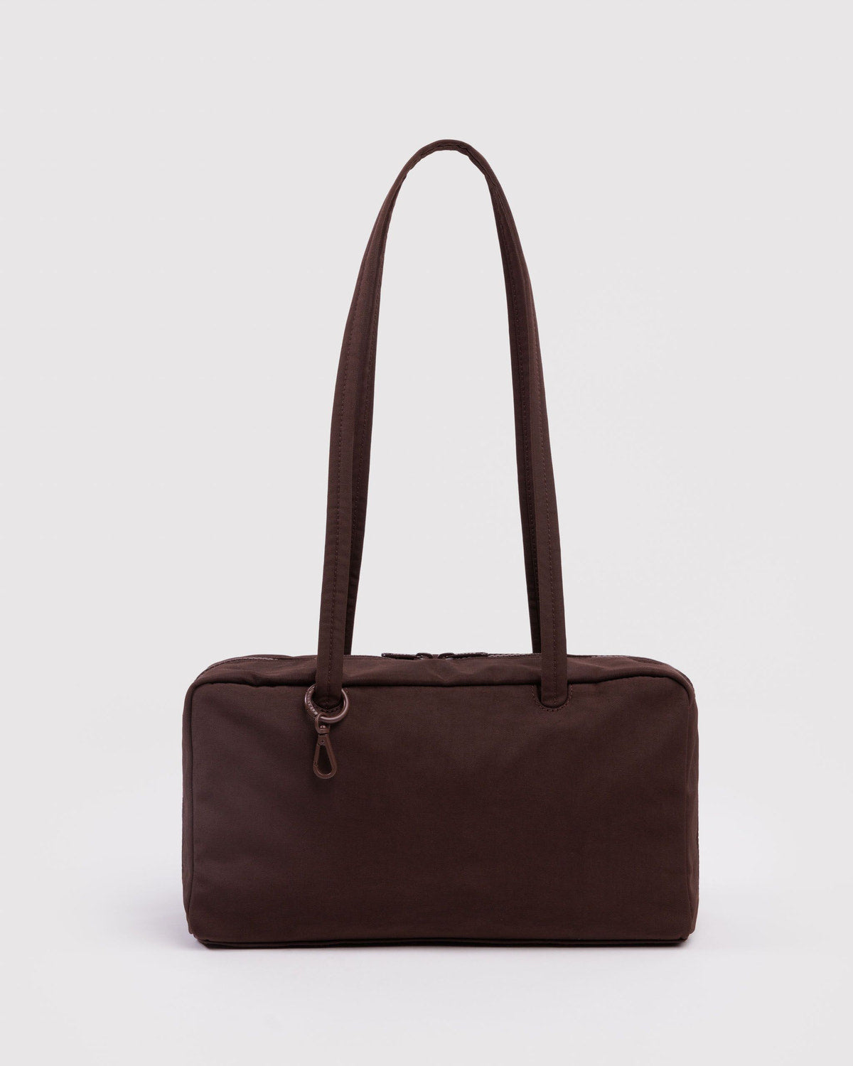 Nylon Bowler Bag Coffee | Baggu Signature